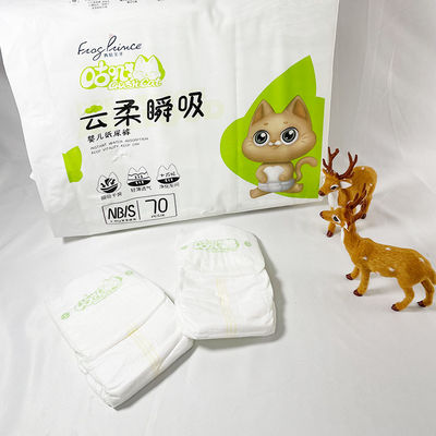 Pembuatan OEM 100 serat bambu sekali pakai celana popok bayi alam popok