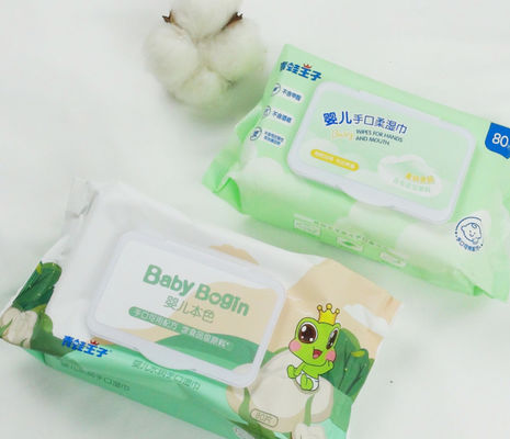 Tisu Basah Bayi Kustom, Sampel Air Gratis, Tisu Basah Bayi Organik