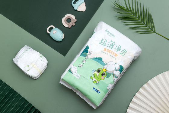 Sampel Gratis Popok bayi baru lahir ramah lingkungan 100% Bambu Biodegradable popok bayi