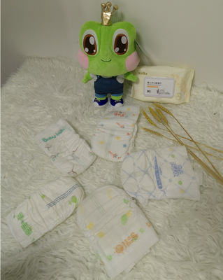 Kualitas Tinggi Bernapas Untuk Popok Bayi Dengan Desain Kustomisasi