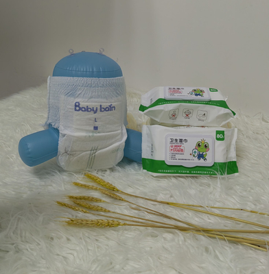 Kualitas Tinggi Bernapas Untuk Popok Bayi Dengan Desain Kustomisasi