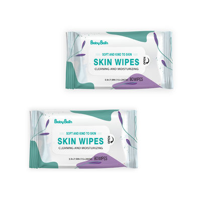 2023 Baby Wipe In Bulk Custom Water Bamboo Biodegradable Tisu Basah Bayi Organik