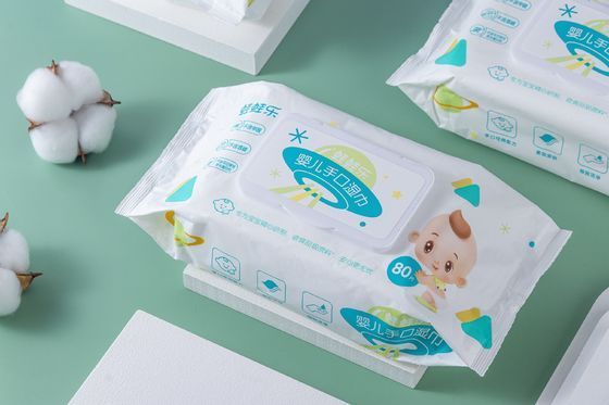Kentalkan Tisu Air Bayi Flushable Alami Tanpa Alkohol Plastik Keras Untuk Membersihkan