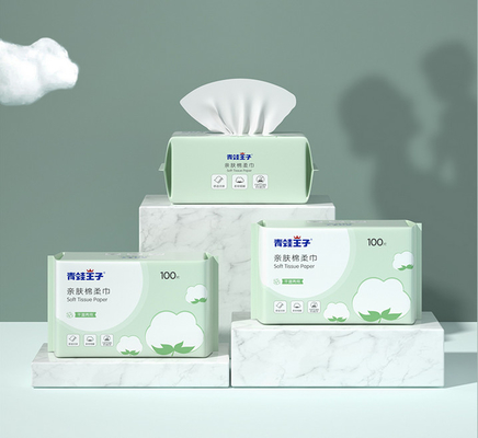 Pola Mutiara Tisu Kering Sekali Pakai Tisu Wajah Non Woven Cotton Pads