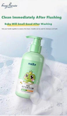 Frog Prince OEM 310ml Milk Aroma Hair Care Shampoo Bayi Berusia 3 Tahun Ke Atas