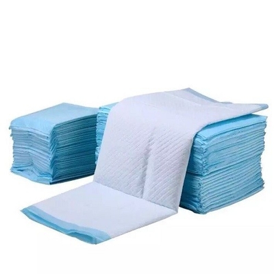 Kapas Disposable Under Pad 45x60mm 60x60mm Biru Merah Muda