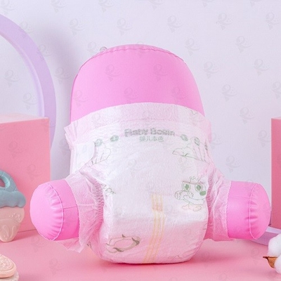 Cute Printing Breathable Back Sheet Popok Bayi Sekali Pakai Penyerapan Cepat