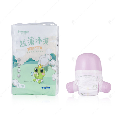 Kaset Ajaib Popok Bayi Super Tipis Label Pribadi Bernapas Nyaman