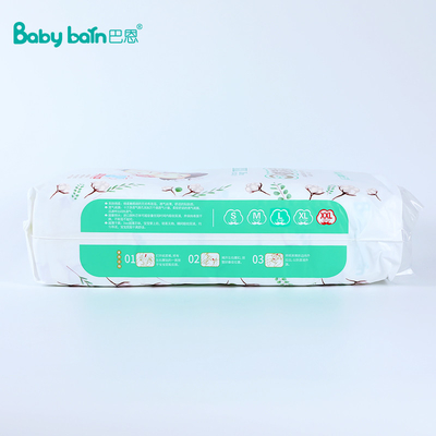 Permukaan Kering Bernapas Popok Bayi Sekali Pakai Penyerapan Tinggi Untuk Kulit Sensitif