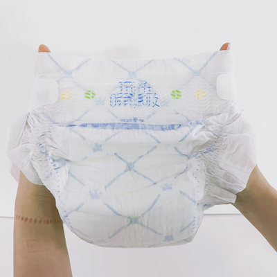 Hot Air Nonwoven Celana Popok Sekali Pakai Super Lembut Ukuran XL 560mm X 420mm