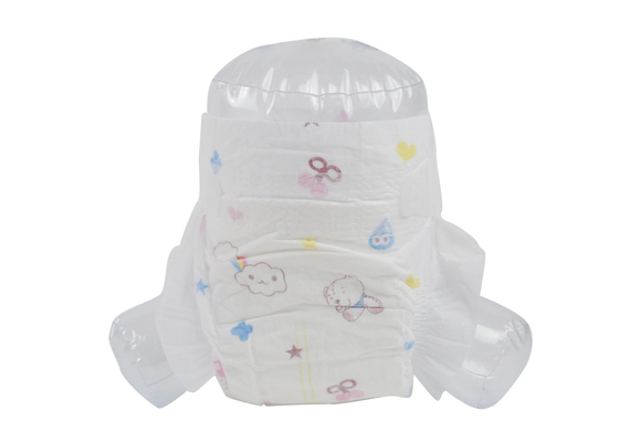 Kain Non Woven Popok Bayi Sekali Pakai 18lbs Fluff Pulp Perlindungan Lingkungan