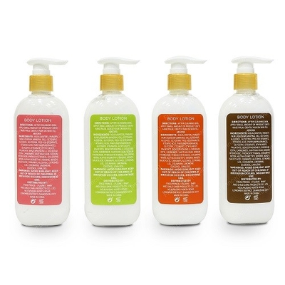 White OEM ODM Private Label Skincare Body Lotion Pelembab
