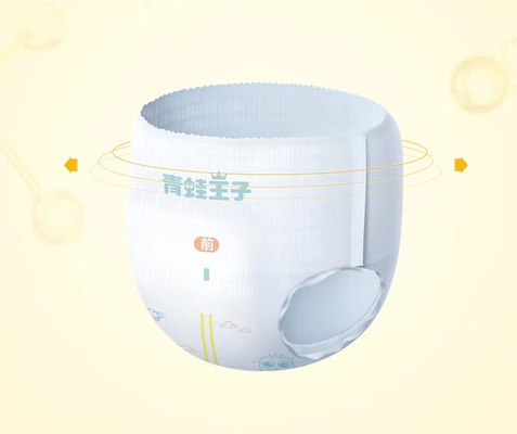 Popok bayi sekali pakai 360° yang pas dengan ikat pinggang elastis Celana pull-up