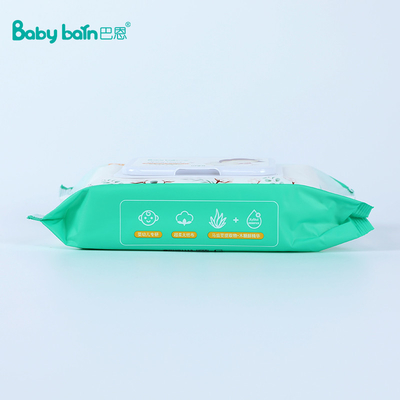 Kenyamanan Ramah Lingkungan Tisu Basah Sekali Pakai Biodegradable Untuk Bayi Dan Dewasa