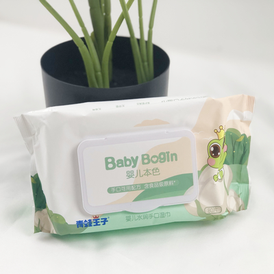 Kenyamanan Ramah Lingkungan Tisu Basah Sekali Pakai Biodegradable Untuk Bayi Dan Dewasa