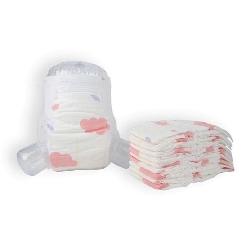 22 Sampai 32 Lbs Soft Non Woven Dry Surface Popok Bayi Sekali Pakai Dengan Ramah Lingkungan