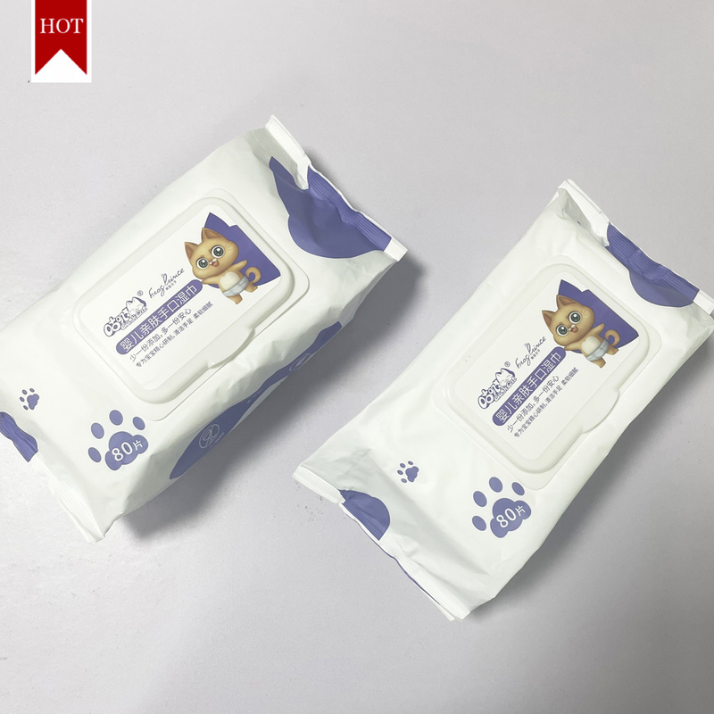 Produsen OEM China Tisu Basah Bayi Menawarkan Tisu Bayi Tisu Bayi Kulit Sensitif Terbaik