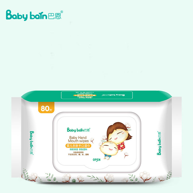 Sampel Gratis Produk Bayi Tisu Basah Tisu Basah Profesional China