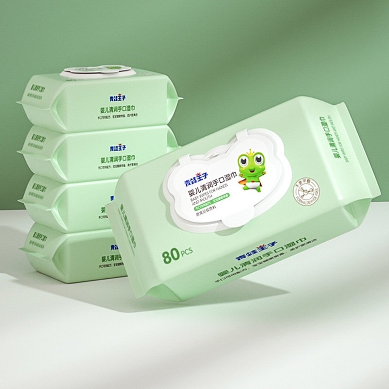 pasokan pabrik cina OEM Best formula biodegradable Baby wipes untuk pembersihan tangan dan wajah