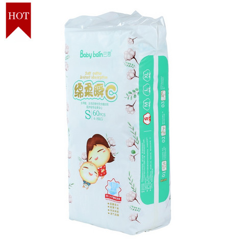 Grosir Harga Bagus Popok Perawatan Kulit Lembut Semua Ukuran Popok Sekali Pakai Bayi untuk Bayi