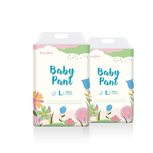 OEM Atau ODM Cotton Baby Pull Up Pants Celana Pelatihan Penyerapan Tinggi