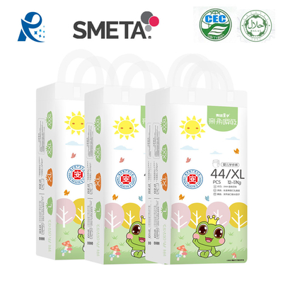 Indikator Basah 480ml Popok Bayi Sekali Pakai Lapisan Penyerap Lembut Non Woven