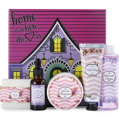 Body Butter Hand Cream Shower Gel Minyak Pijat Bath Bar Shower Gel Gift Set OEM